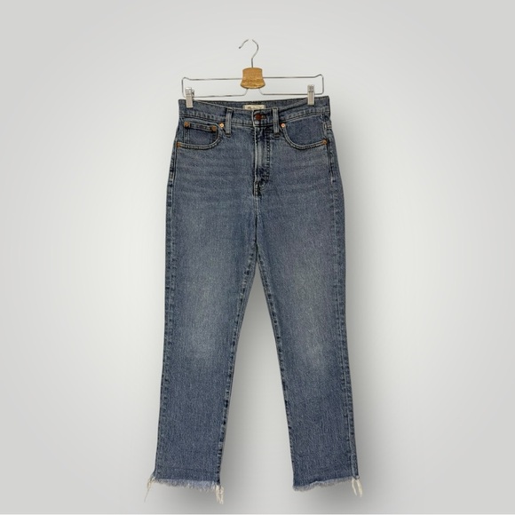 Madewell The Perfect Vintage Crop Jean in Ainsworth Wash Sz 27 - Picture 6 of 15